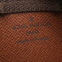 ルイヴィトン LOUIS VUITTON ポシェット クレ M62650 モノグラム モノグラムキャンバス コインケース ゴールド金具 茶 キーチェーン付き