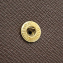 ルイヴィトン LOUIS VUITTON ポルトフォイユ マルコ N61675 ダミエエベヌ ダミエキャンバス 二つ折り財布 ゴールド金具 茶 二つ折り