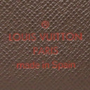 ルイヴィトン LOUIS VUITTON ポルトフォイユ マルコ N61675 ダミエエベヌ ダミエキャンバス 二つ折り財布 ゴールド金具 茶 二つ折り