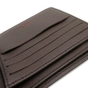 ルイヴィトン LOUIS VUITTON ポルトフォイユ マルコ N61675 ダミエエベヌ ダミエキャンバス 二つ折り財布 ゴールド金具 茶 二つ折り