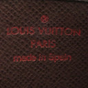 ルイヴィトン LOUIS VUITTON カードキーケース ポシェット クレ N62658 ダミエエベヌ ダミエキャンバス コインケース ゴールド金具 小銭入れ 茶 キーチェーン付き