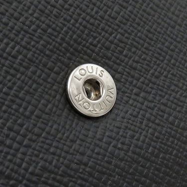 ルイヴィトン LOUIS VUITTON ポルトフォイユ マルコ NM N63336 ダミエグラフィット ダミエグラフィットキャンバス 二つ折り財布 シルバー金具 黒 グレー