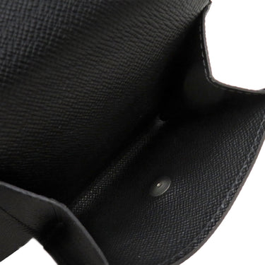 ルイヴィトン LOUIS VUITTON ポルトフォイユ マルコ NM N63336 ダミエグラフィット ダミエグラフィットキャンバス 二つ折り財布 シルバー金具 黒 グレー