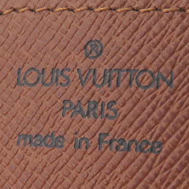 ルイヴィトン LOUIS VUITTON ポルトカルト クレディ プレッシオン M60937 モノグラム モノグラムキャンバス カードケース ゴールド金具 茶