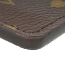 ルイヴィトン LOUIS VUITTON ポルトカルト サーンプル M60703 フューシャ モノグラムキャンバス カードケース 茶 ピンク カード入れ