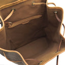 ルイヴィトン LOUIS VUITTON モンスリGM M51135 モノグラム モノグラムキャンバス リュック・デイパック ゴールド金具 バックパック 茶