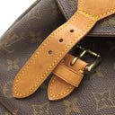 ルイヴィトン LOUIS VUITTON モンスリGM M51135 モノグラム モノグラムキャンバス リュック・デイパック ゴールド金具 バックパック 茶