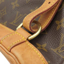 ルイヴィトン LOUIS VUITTON モンスリGM M51135 モノグラム モノグラムキャンバス リュック・デイパック ゴールド金具 バックパック 茶