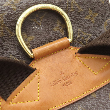 ルイヴィトン LOUIS VUITTON モンスリGM M51135 モノグラム モノグラムキャンバス リュック・デイパック ゴールド金具 バックパック 茶