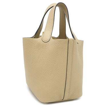 エルメス HERMES ピコタンロックPM トレンチ トリヨンクレマンス ハンドバッグ ゴールド金具 新品 未使用