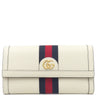 グッチ GUCCI GG コンチネンタルウォレット 523153 ホワイト レザー 長財布 ゴールド金具 白