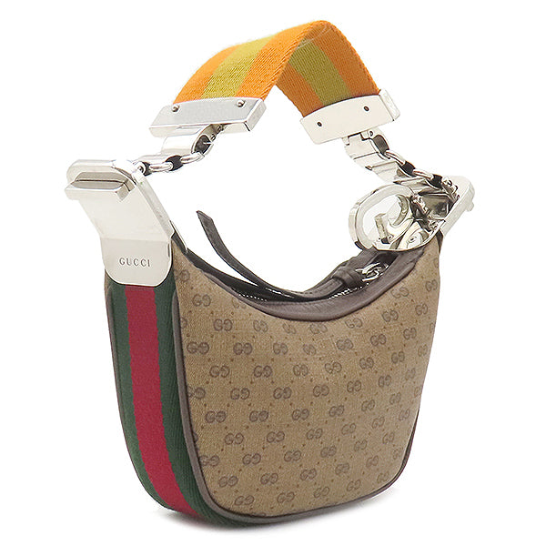 グッチ GUCCI マイクロ GG 718512 ベージュ×エボニー GGスプリーム