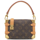 ルイヴィトン LOUIS VUITTON サイドトランク PM M46815 モノグラム モノグラムキャンバス 2WAYバッグ ゴールド金具 茶 ショルダー ハンドバッグ