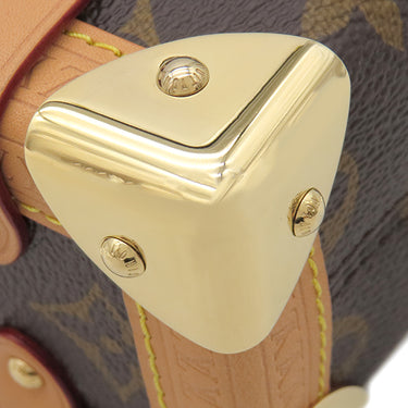 ルイヴィトン LOUIS VUITTON サイドトランク PM M46815 モノグラム モノグラムキャンバス 2WAYバッグ ゴールド金具 茶 ショルダー ハンドバッグ