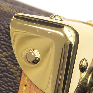 ルイヴィトン LOUIS VUITTON サイドトランク PM M46815 モノグラム モノグラムキャンバス 2WAYバッグ ゴールド金具 茶 ショルダー ハンドバッグ