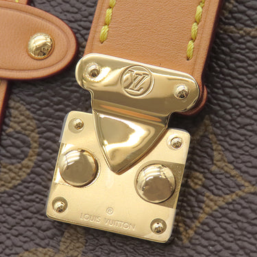 ルイヴィトン LOUIS VUITTON サイドトランク PM M46815 モノグラム モノグラムキャンバス 2WAYバッグ ゴールド金具 茶 ショルダー ハンドバッグ