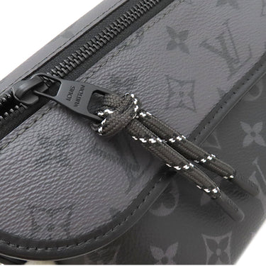 ルイヴィトン LOUIS VUITTON パルス ウェアラブル ウォレット M12806 モノグラムエクリプスリバース モノグラムエクリプスリバース ショルダーバッグ マットブラック金具 黒 グレー