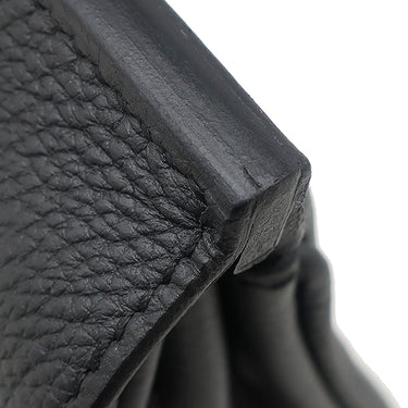 エルメス HERMES バーキン25 プロン トゴ ハンドバッグ ゴールド金具 新品 未使用 ダークグレー