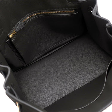 エルメス HERMES バーキン25 プロン トゴ ハンドバッグ ゴールド金具 新品 未使用 ダークグレー