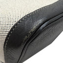 エルメス HERMES ガーデンパーティーPM ボルデュック グレー×ブラック トワルアッシュ ネゴンダ トートバッグ シルバー金具 黒 ボルデュックリボン トワルH