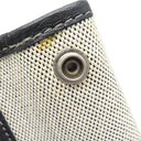 エルメス HERMES ガーデンパーティーPM ボルデュック グレー×ブラック トワルアッシュ ネゴンダ トートバッグ シルバー金具 黒 ボルデュックリボン トワルH