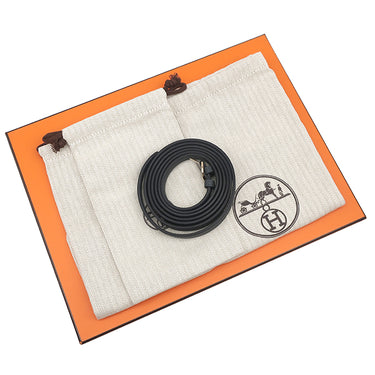 エルメス HERMES サック ヴァンキャトル 24/24 ミニ 21 グリミスティ×ブラック エバーカラー スイフト 2WAYバッグ シャンパンゴールド金具 黒 グレー ヴェルソ