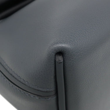 エルメス HERMES サック ヴァンキャトル 24/24 ミニ 21 グリミスティ×ブラック エバーカラー スイフト 2WAYバッグ シャンパンゴールド金具 黒 グレー ヴェルソ