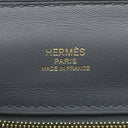 エルメス HERMES サック ヴァンキャトル 24/24 ミニ 21 グリミスティ×ブラック エバーカラー スイフト 2WAYバッグ シャンパンゴールド金具 黒 グレー ヴェルソ
