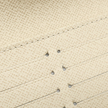 ルイヴィトン LOUIS VUITTON ポルトトレゾール インターナショナル N61732 ダミエアズール ダミエアズールキャンバス 長財布 ゴールド金具 白 三つ折り