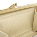 ルイヴィトン LOUIS VUITTON ポルトモネ ビエ ヴィエノワ N61676 ダミエアズール ダミエアズールキャンバス 二つ折り財布 ゴールド金具 白 がま口