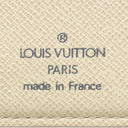 ルイヴィトン LOUIS VUITTON ポルトモネ ビエ ヴィエノワ N61676 ダミエアズール ダミエアズールキャンバス 二つ折り財布 ゴールド金具 白 がま口