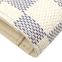 ルイヴィトン LOUIS VUITTON ポルトモネ ビエ ヴィエノワ N61676 ダミエアズール ダミエアズールキャンバス 二つ折り財布 ゴールド金具 白 がま口