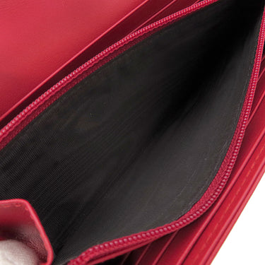 グッチ GUCCI GGマーモント コンチネンタルウォレット 443436 レッド レザー 長財布 ヴィンテージ金具 赤 フラップ