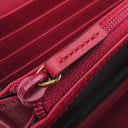 グッチ GUCCI GGマーモント コンチネンタルウォレット 443436 レッド レザー 長財布 ヴィンテージ金具 赤 フラップ