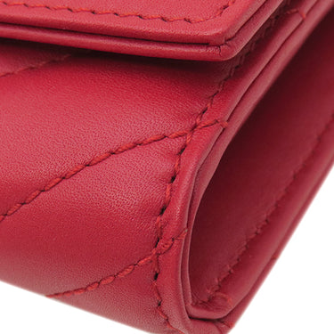 グッチ GUCCI GGマーモント コンチネンタルウォレット 443436 レッド レザー 長財布 ヴィンテージ金具 赤 フラップ