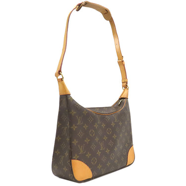 ルイヴィトン LOUIS VUITTON ブローニュ30 M51265 モノグラム モノグラムキャンバス ショルダーバッグ ゴールド金具 茶