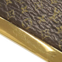 ルイヴィトン LOUIS VUITTON モノグラム アルマ M01799 モノグラム メタル バッグチャーム ゴールド金具 キーホルダー キーリング 茶