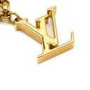 ルイヴィトン LOUIS VUITTON フルール ドゥ モノグラム M65111 ピンクベージュ×アイボリー GP エナメル バッグチャーム ゴールド金具 LVロゴ キーホルダー