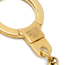 ルイヴィトン LOUIS VUITTON フルール ドゥ モノグラム M65111 ピンクベージュ×アイボリー GP エナメル バッグチャーム ゴールド金具 LVロゴ キーホルダー