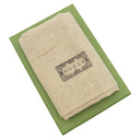 グッチ GUCCI ダブルG バイカラー カードケース ウォレット 658610 1069 ベージュ×ブラック レザー GGスプリームキャンバス 二つ折り財布 ゴールド金具 スモールレザー