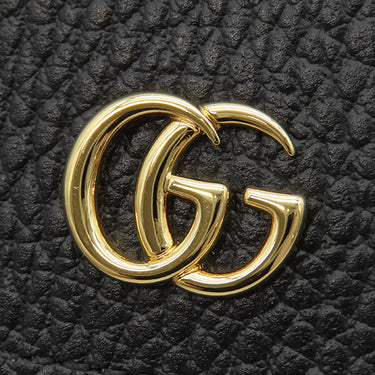 グッチ GUCCI ダブルG バイカラー カードケース ウォレット 658610 1069 ベージュ×ブラック レザー GGスプリームキャンバス 二つ折り財布 ゴールド金具 スモールレザー