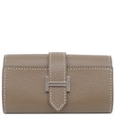 エルメス HERMES ベアン 4連キーケース エトゥープ ヴォーエプソン キーケース シルバー金具 グレージュ