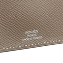 エルメス HERMES ベアン 4連キーケース エトゥープ ヴォーエプソン キーケース シルバー金具 グレージュ