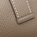 エルメス HERMES ベアン 4連キーケース エトゥープ ヴォーエプソン キーケース シルバー金具 グレージュ