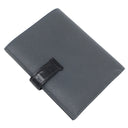 エルメス HERMES ベアンコンパクト タッチ グリミスティ×ブラック ヴォーエプソン アリゲーター 二つ折り財布 シルバー金具 黒 クロコ