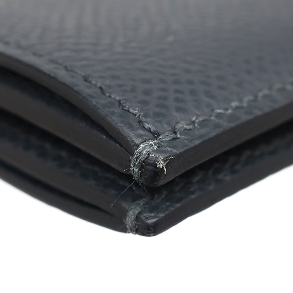 エルメス　ベアンコンパクト　ブラック　ヴォーエプソン　シルバー金具 エルメス ベアンコンパクト ブラック ヴォーエプソン シルバー