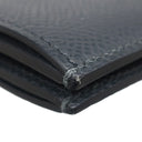 エルメス HERMES ベアンコンパクト タッチ グリミスティ×ブラック ヴォーエプソン アリゲーター 二つ折り財布 シルバー金具 黒 クロコ