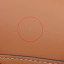 ロエベ LOEWE ゲートデュアルバッグ ミニ タン カーフ ショルダーバッグ ゴールド金具 茶