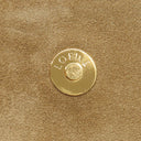 ロエベ LOEWE ゲートデュアルバッグ ミニ タン カーフ ショルダーバッグ ゴールド金具 茶