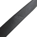 ボッテガヴェネタ BOTTEGA VENETA イントレチャート ブラック レザー 100cm/40IN ベルト シルバー金具 黒